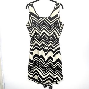 Papermoon chevron dress
